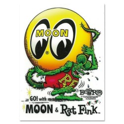 (CC-SK) Rat Fink x MOON Eyeball Sticker 貼紙 [DM232]