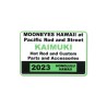 (CC-SK) MOONEYES HAWAII Parking Permit Window 貼紙 [DDPR02]