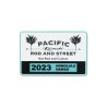 (CC-SK) Pacific Rod & Street Honolulu Hawaii Parking Permit Window 貼紙 [DDPR01]