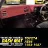 (CC-DM) MOONEYES Solid Colour Dashmat - TOYOTA AE86