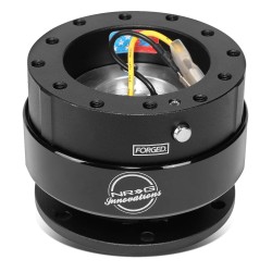 (CC-SWQR) NRG Innovations ‎‎‎Gen 2.0 Steering Wheel Quick Release Adapter 6-HOLE with Mounting Bolts [‎SRK-200BK]