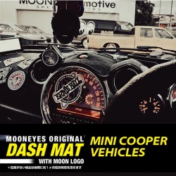 (CC-DM) MOONEYES Solid Colour Dashmat - MINI COOPER