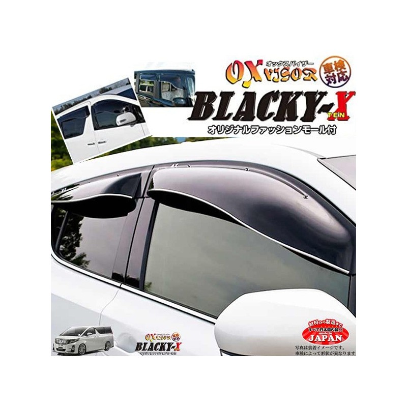 (C-BDDV)  OX (バイザー) TOYOTA 豐田 ALPHARD VELLFIRE BLACKY-X 雨檔