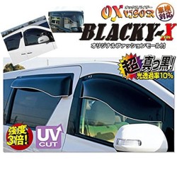 (C-BDDV)  OX (バイザー) TOYOTA 豐田 ALPHARD VELLFIRE BLACKY-X 雨檔