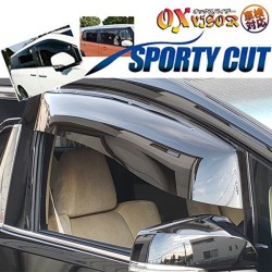 (C-BDDV) OX (バイザー) TOYOTA ALPHARD VELLFIRE SPORTY CUT Door Visor