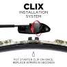 (CC-WB) AutoTex Clix Injk Collection Wiper Blade, Camo [‎AutoTex-IN-Camo]