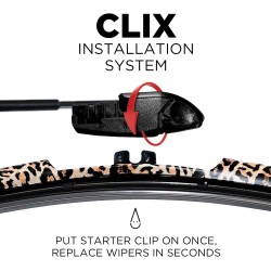 (CC-WB) AutoTex Clix Injk Collection 水撥, Leopard [‎AutoTex-IN-Leopard]