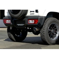 (CC-EH) MONSTER (モンスタースポーツ) SUZUKI JIMNY (JB74W) TYPE SP-R Scarf Exhaust [241590-5500M]