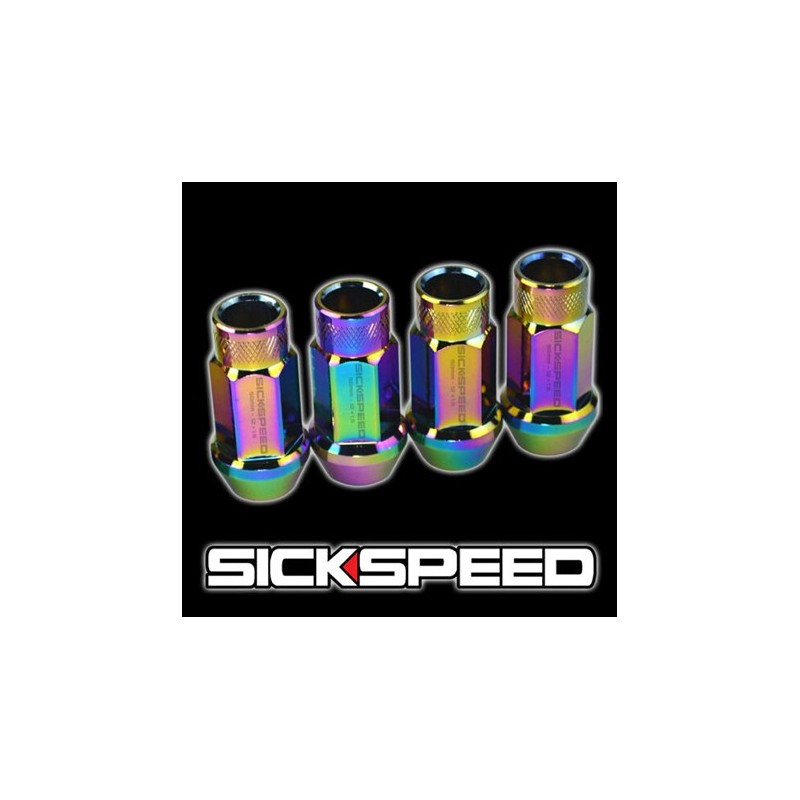 (CC-WRLN) Sickspeed 50Mm Aluminum Extended Lug Nuts [SP50M-NC]