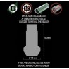 (CC-WRLN) Sickspeed 50Mm Aluminum Extended Lug Nuts [SP50M-OR]