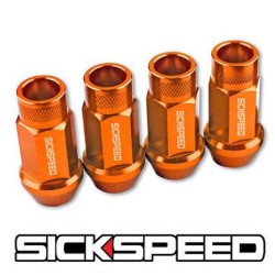 (CC-WRLN) Sickspeed 50Mm Aluminum Extended Lug Nuts [SP50M-OR]