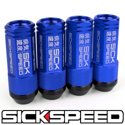 (CC-WRLN) Sickspeed 50Mm 病氣速度 Aluminum Extended Lug Nuts [SP50MA-BL]