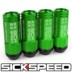 (CC-WRLN) Sickspeed 50Mm 病氣速度 Aluminum Extended Lug Nuts [SP50MA-GN]