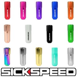 (CC-WRLN) Sickspeed 60Mm Aluminum Extended Lug Nuts [SP60M-BL]