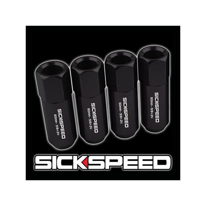 (CC-WRLN) Sickspeed 60Mm 鋁製加長車輪螺絲 [SP60M-BK]