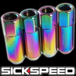 (CC-WRLN) Sickspeed 60Mm Aluminum Extended Lug Nuts [SP60M-NC]