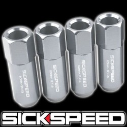(CC-WRLN) Sickspeed 60Mm Aluminum Extended Lug Nuts [SP60M-PO]