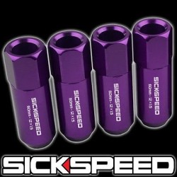 (CC-WRLN) Sickspeed 60Mm Aluminum Extended Lug Nuts [SP60M-PU]