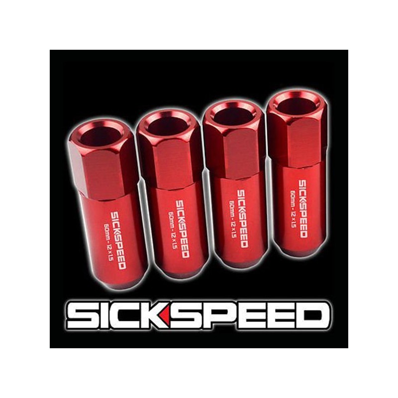 (CC-WRLN) Sickspeed 60Mm 鋁製加長車輪螺絲 [SP60M-RD]