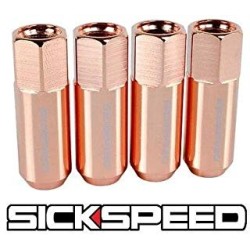 (CC-WRLN) Sickspeed 60Mm Aluminum Extended Lug Nuts [SP60M-RG]