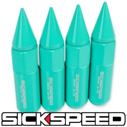 (CC-WRLN) Sickspeed 60Mm Spiked Aluminum Extended Lug Nuts [SP60MS-MG]