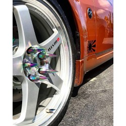 (CC-WRLN) Sickspeed 60Mm Spiked Aluminum Extended Lug Nuts [SP60MS-PK]