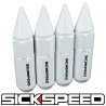 (CC-WRLN) Sickspeed 60Mm Spiked 鋁製加長車輪螺絲 [SP60MS-WH]