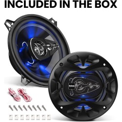 (C-AV-SP) BOSS Audio Systems LED Full Range 5.25” 汽車喇叭 (一套2件) [BE524]