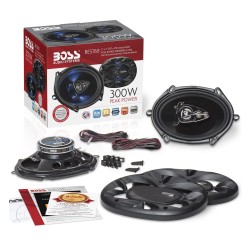 (C-AV-SP) BOSS Audio Systems LED Full Range 5” x 7” 汽車喇叭 (一套2件) [‎BE5768]