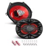 (C-AV-SP) BOSS Audio Systems Chaos Series 5” x 7” Car Stereo Door Speakers, Red [‎CH5730]